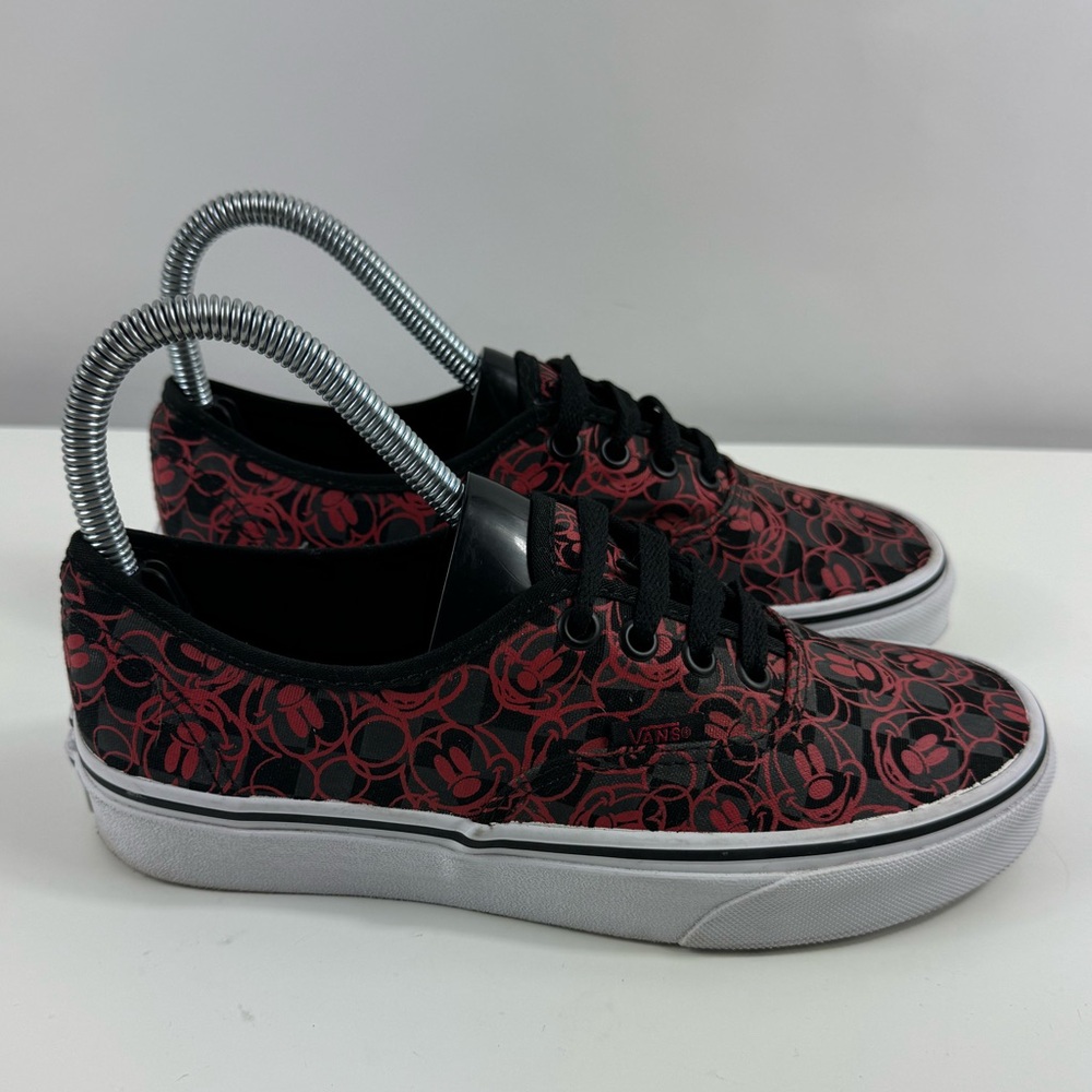 Vans x Disney Mickey Mouse Black And Red Women’s 6‎ Men’s 4.5